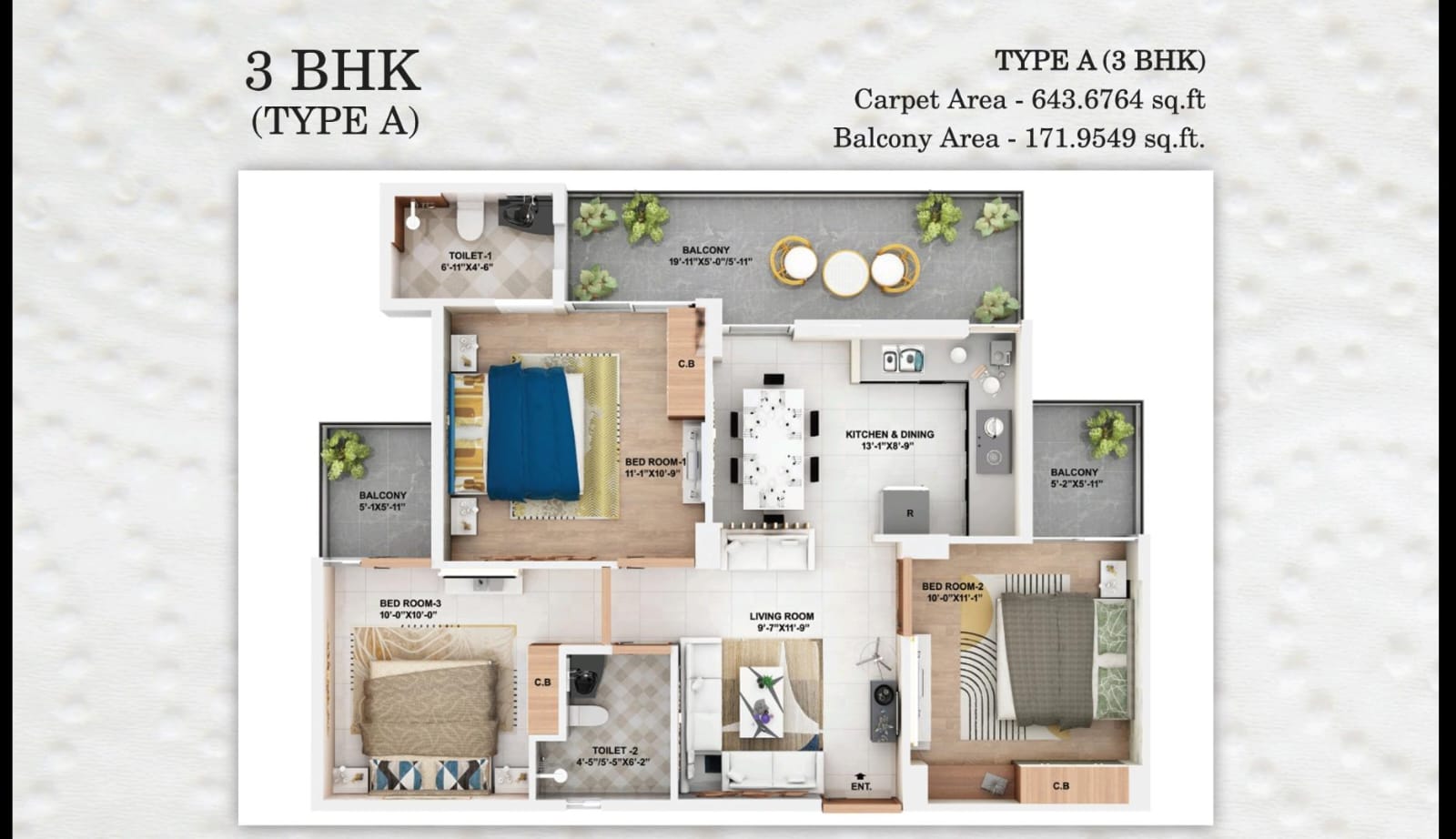 Amolik park view Floor plan